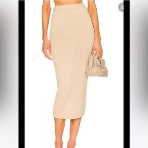 Vintage Soft Wool / Cotton Pencil Skirt